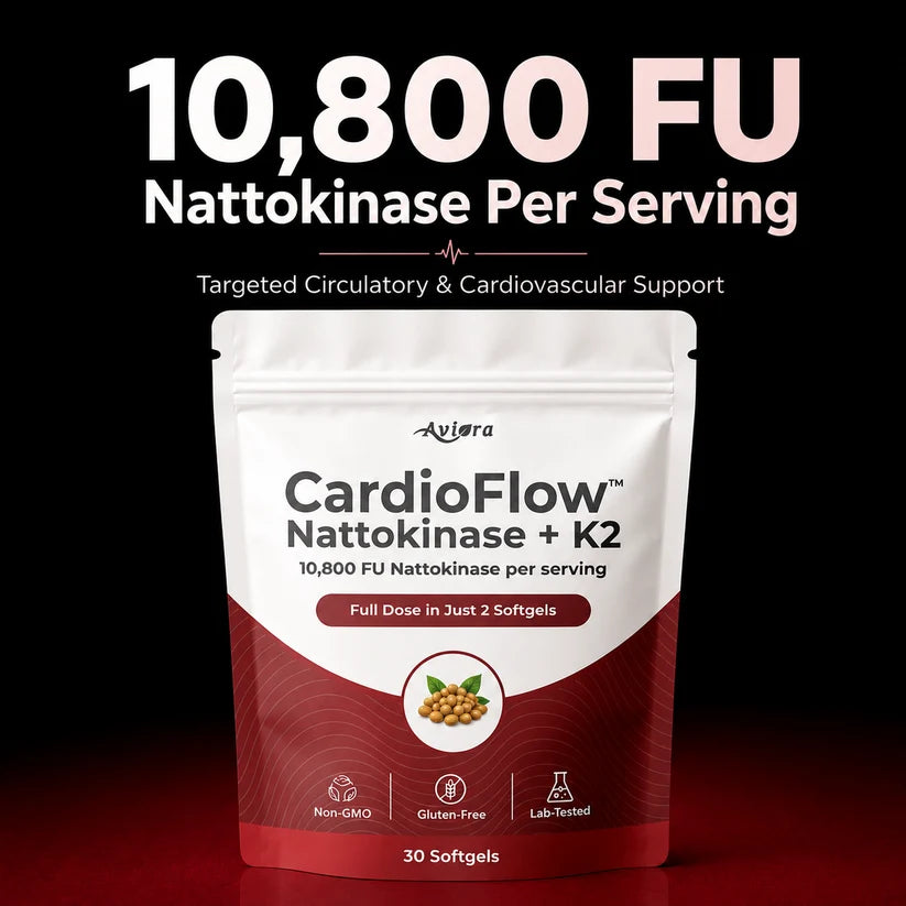 Aviora CardioFlow Nattokinase + k2